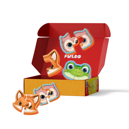 Puffy Puzzle Forest Animals