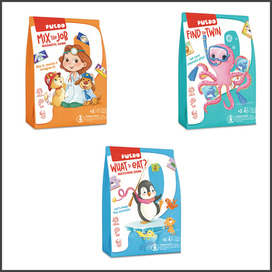 Puedo 3'lü Eğitici Oyun Seti