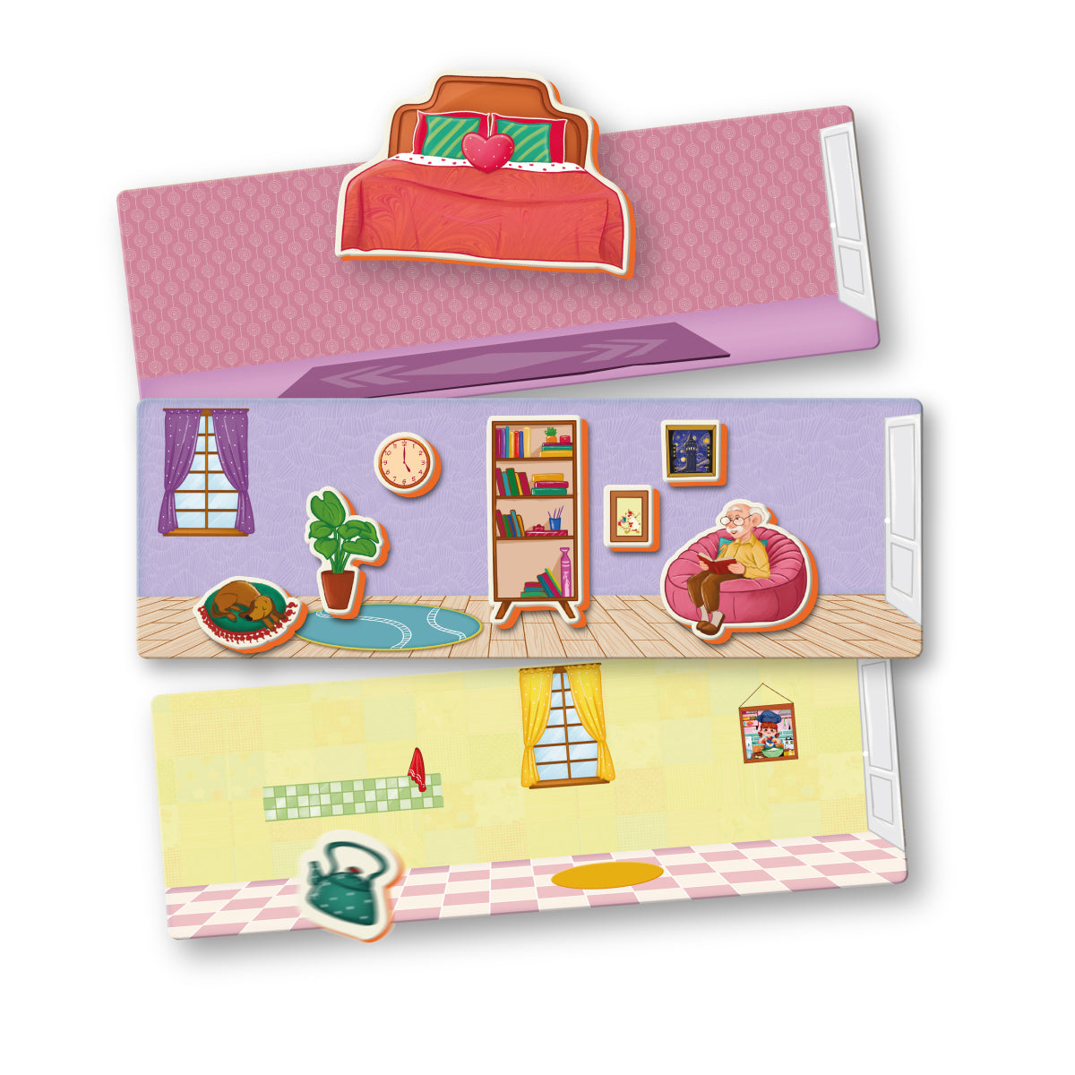 My Sweet Home Magnetic Game