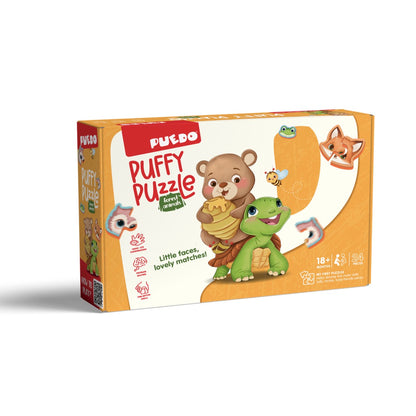 Puffy Puzzle Forest Animals