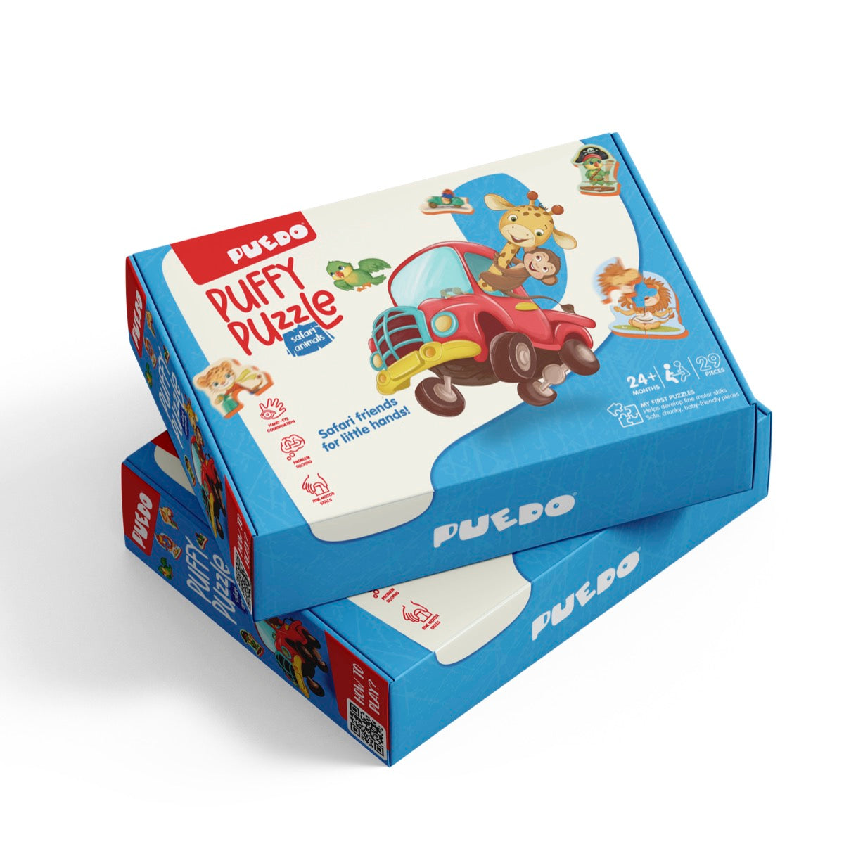 Puffy Puzzle Safari Animals