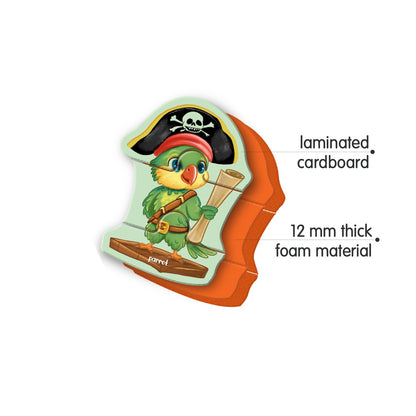 Puffy Puzzle Safari Animals