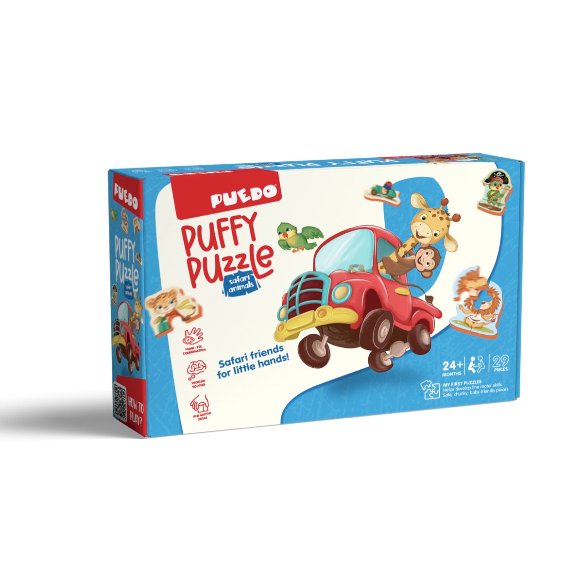 Puffy Puzzle Safari Animals