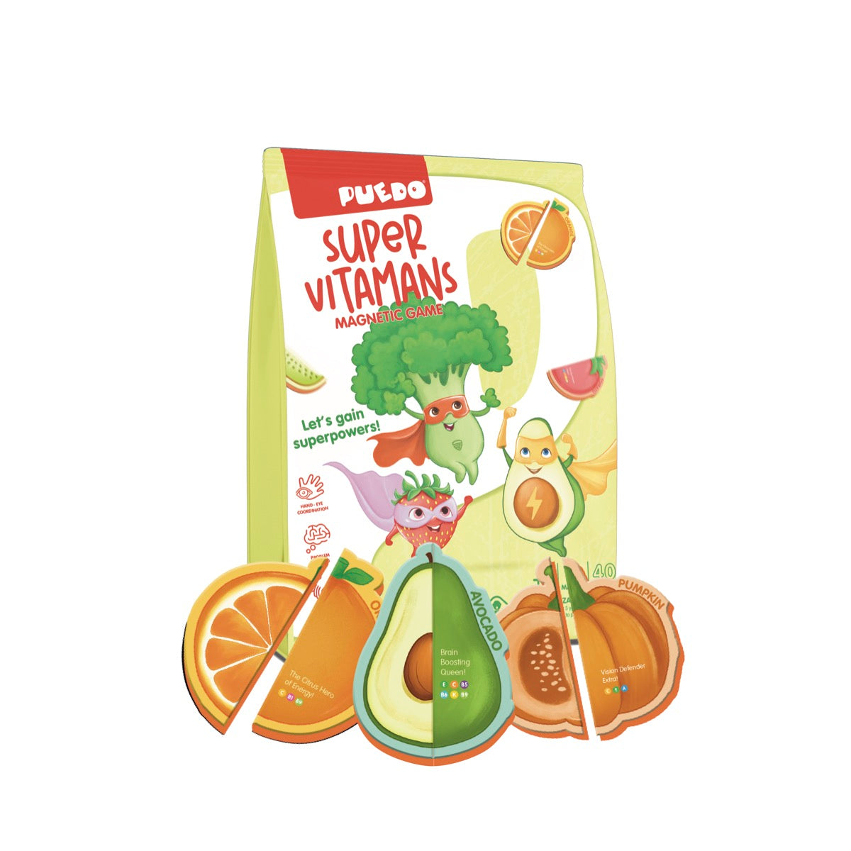Super Vitamins Magnetic Game